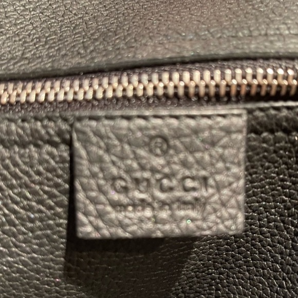 Authentic Gucci large calf hair animal print handbag - Picture 5 of 8